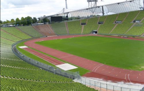 Munich Olympic Stadium Upgrades with EPDM & SBR Granules and PU Glue System