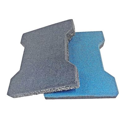 İyi bir fiyat. Gri Kauçuk Yer Taşları 200*140mm / 180mm*140mm Köpek Kemik Kauçuk Taşları çevrimiçi