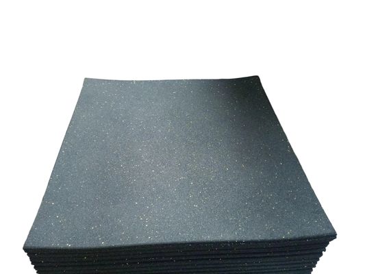 Harga bagus Lantai Karet Luar Ruangan Merah 1000X1000mm Square Gym Mats Anti Slip on line