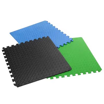 ราคาดี ไม่เป็นพิษ Gym Interlocking ผนังยาง 1m X 1m 1000x1000mm แอนติสลิปสําหรับการออกกําลังกาย ออนไลน์