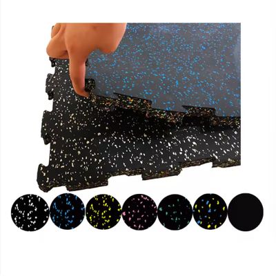 Good price Gym Training Interlocking Rubber Flooring Breathable 60-70 shoreA online