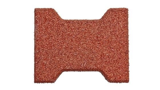 Harga bagus 200*160mm Karet Paving Blocks Dog Bone Bentuk Karet Paver Tiles Hijau on line