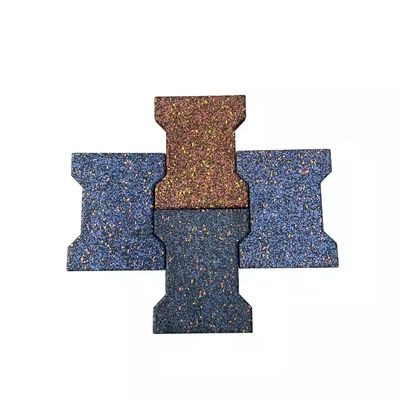 Good price Dog Bone Shape Horse Stable Rubber Flooring for Backyard online