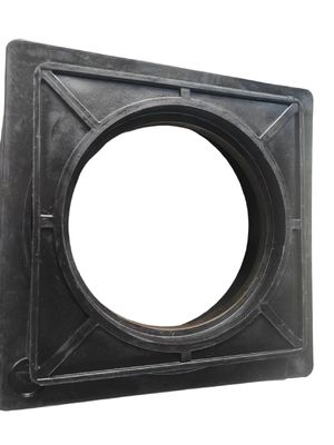 Buen precio Peso del cono de advertencia 370*370*27 mm Base delineadora anticaída en línea