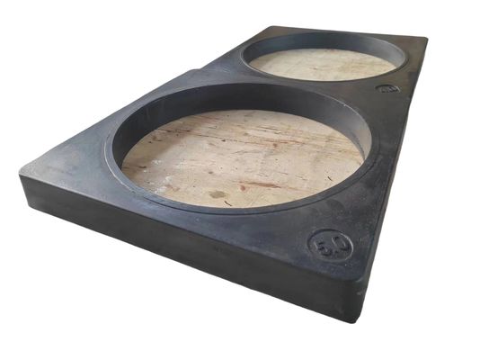 قیمت خوب وزن مخروط ترافیک لاستیک 1.5g/cm3 پایه مانع ایمنی 280 میلی متر آنلاین