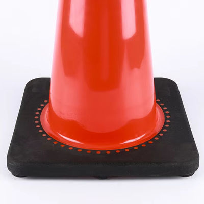 Bom preço Base de Borracha para Cone de Trânsito de Perigo para Construção, Estacionamento, Rodovia, Entrada de Veículos on-line