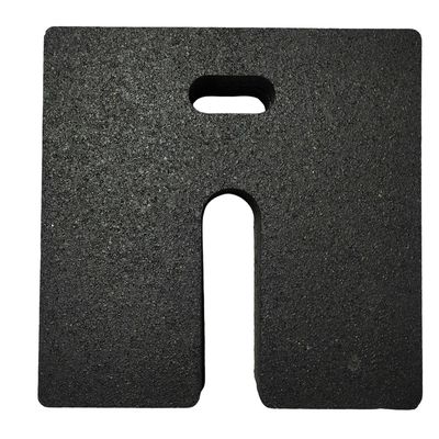 Bon prix 20 lbs Pipe et drapeau Base 457*457*45mm arrière-plan Base de support Noir en ligne