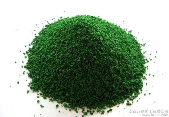 Prezzo buono Pellet di gomma EPDM personalizzati Pellet di gomma verde / blu / giallo per il parco giochi in linea