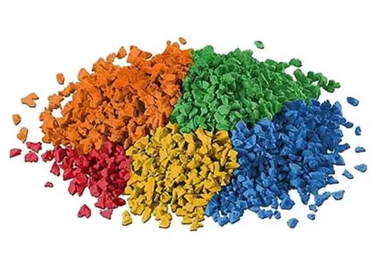 Good price 1-5mm EPDM Rubber Granules for Playgrounds / Sports Surfaces online