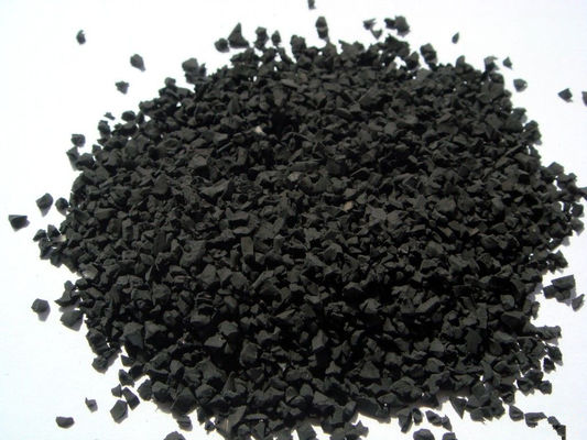 Prezzo buono Granuli di gomma SBR da 3 - 5 mm Granuli di gomma nera gomma di gomma nera per parco giochi in linea