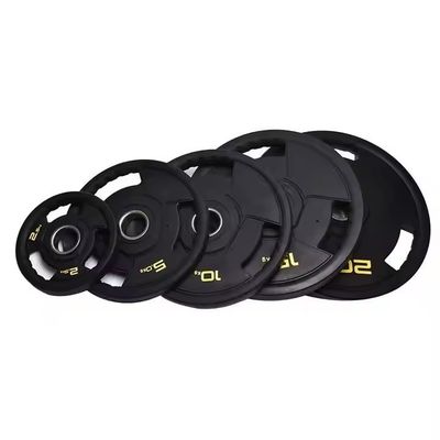 Dobra cena. Żelazo powlekane gumowe tabliczki ciężkości gimnastycznej 5 lb 10 lb 25 lb 35 lb 45 lb Tri Grip tabliczki ciężkości w Internecie