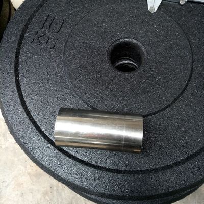 Ein guter Preis. 50 mm Fitnessgewichtsplatten 22 lb Urethan Stoßfängerplatten individuell Online